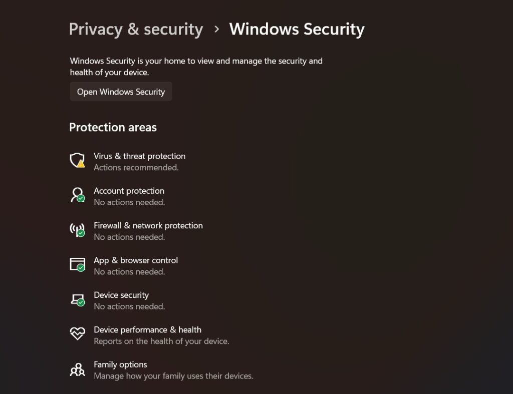 Privacy and security